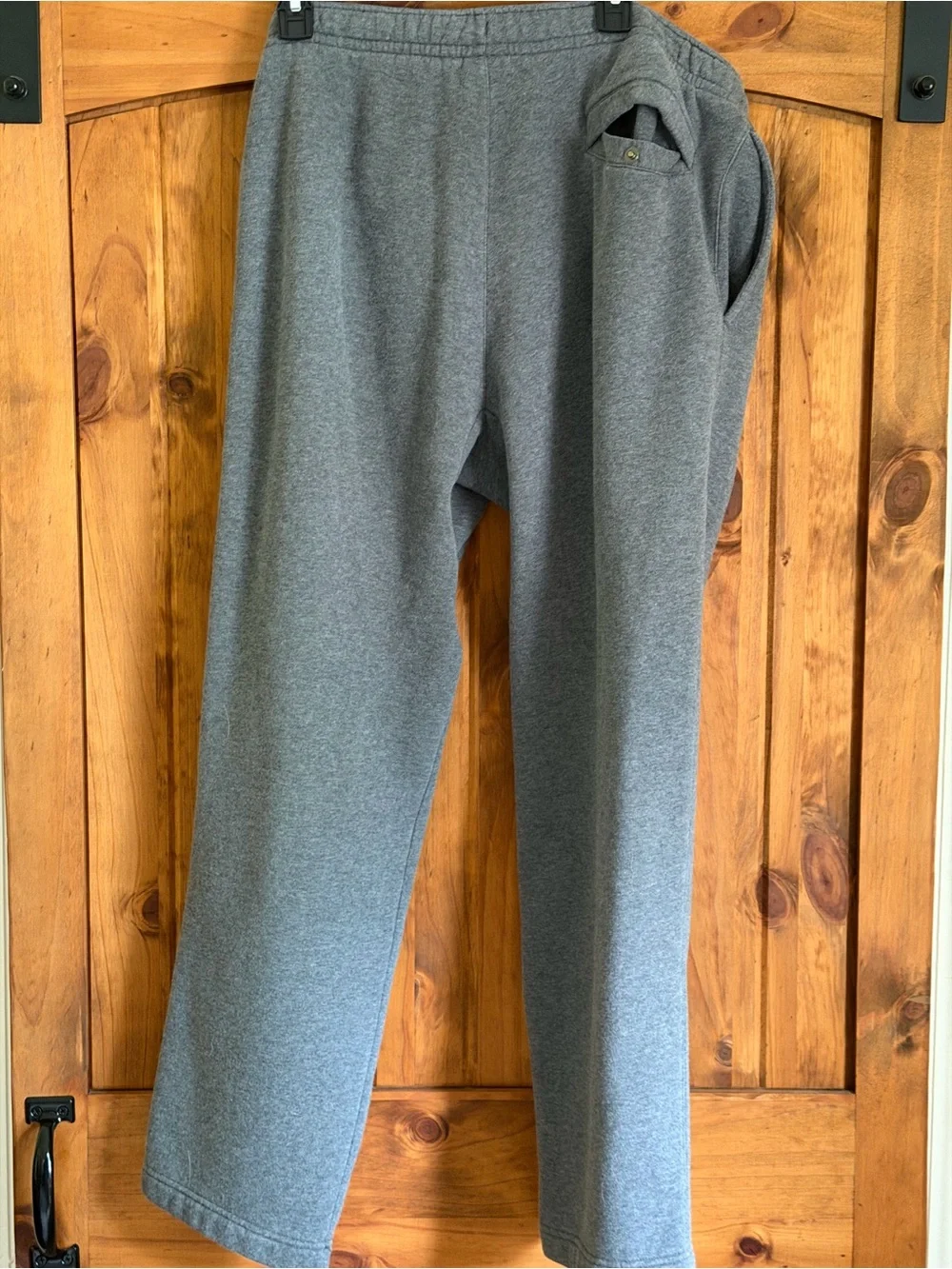 Nike Heather Gray Fleece Joggers